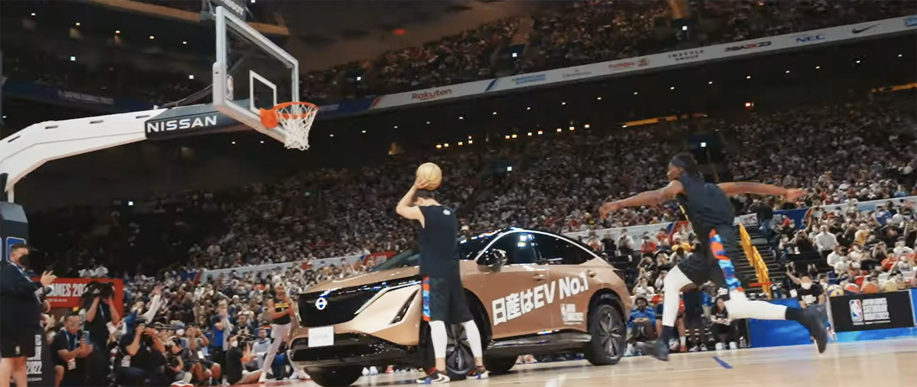 TBWA\HAKUHODO creates the ‘ProPILOT Mop’ for Nissan and performed at NBA Japan Games 2022