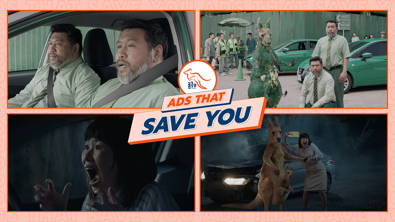 BBDO Bangkok develops a series of insurance Ads That Save You, Literally