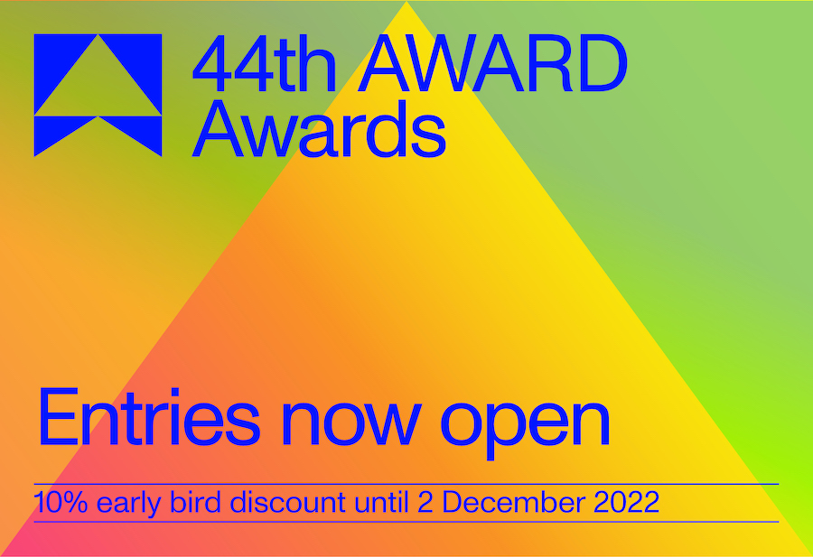 44th AWARD Awards now open for entries; deadline 2pm Singapore time, Friday 17 Feb 2023