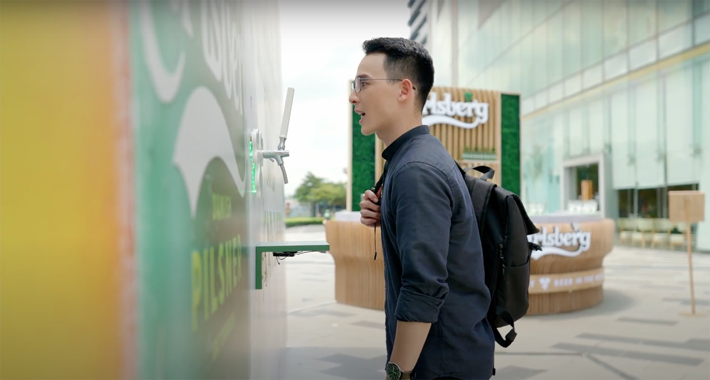 Happiness Saigon creates AI campaign that gives beer when you say ‘Carlsberg’