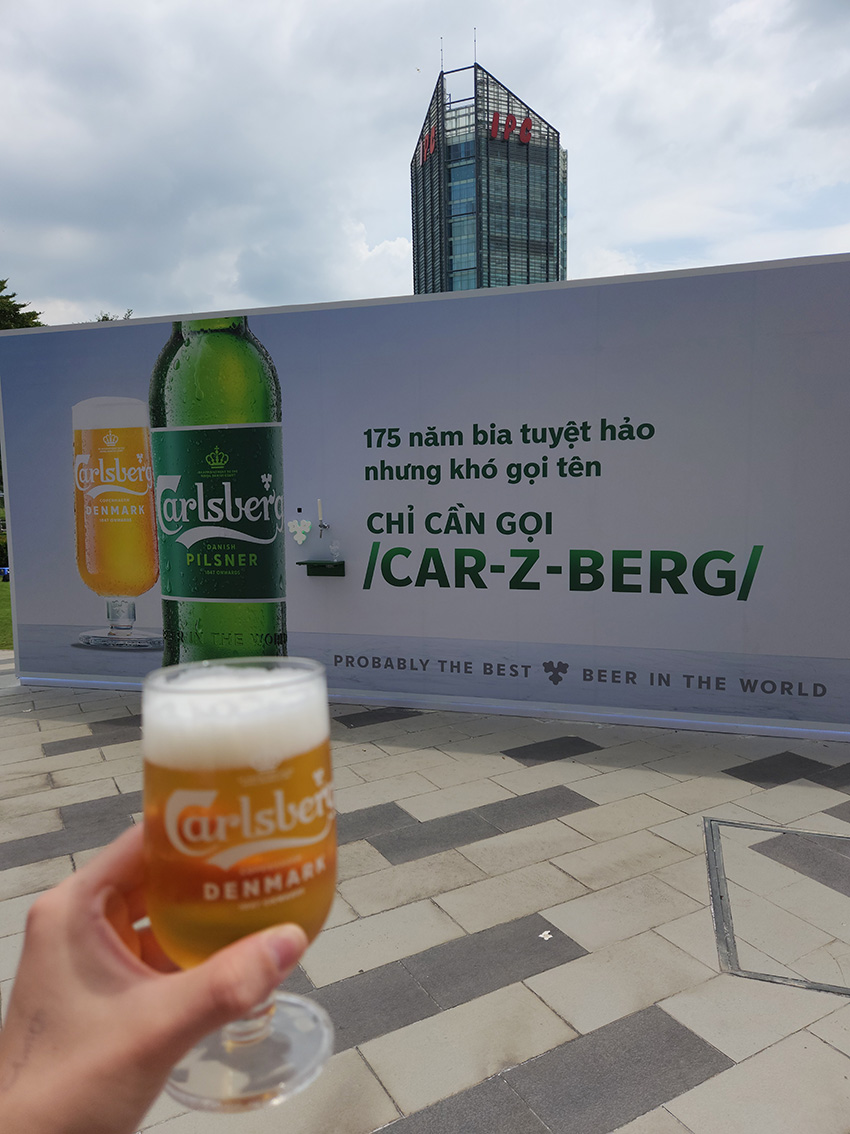 Happiness Saigon creates AI campaign that gives beer when you say ‘Carlsberg’