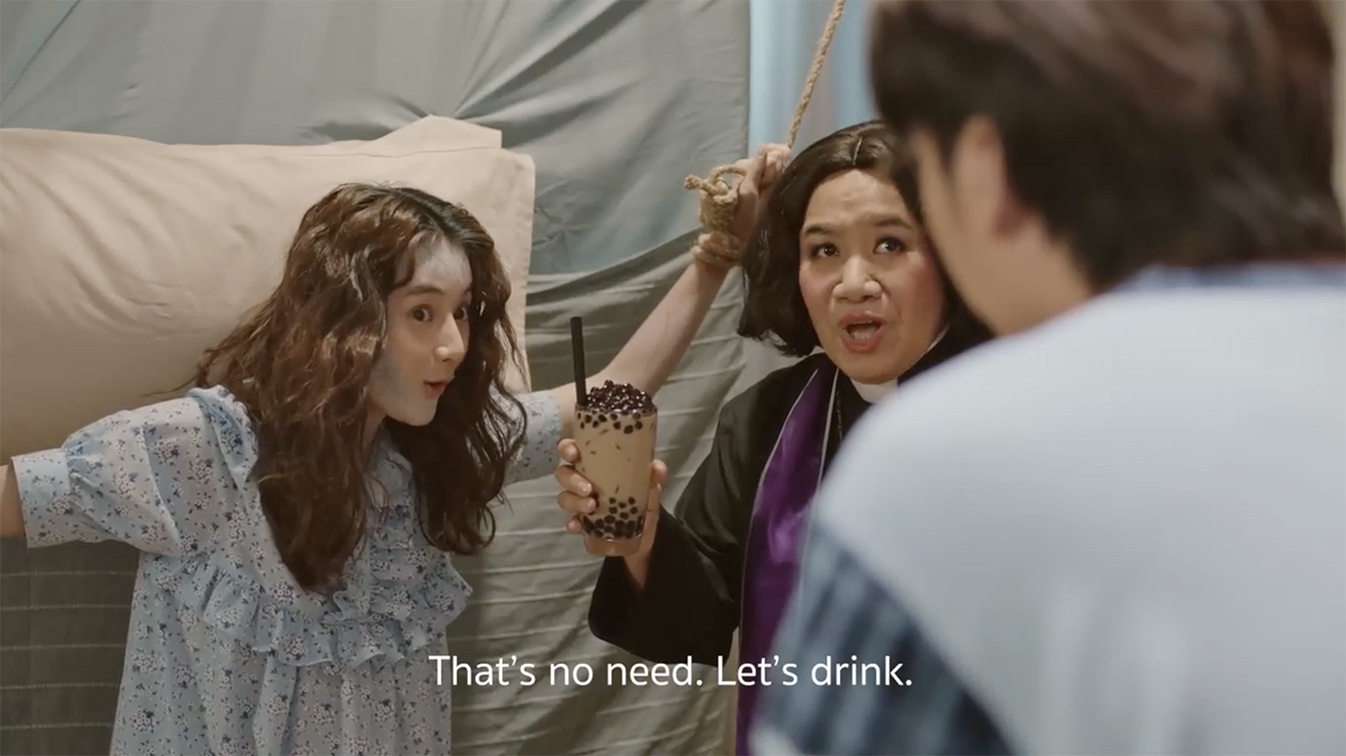 MBCS Thailand creates the first spot for Dreamy Bubble Milk Tea titled ‘The Exorcist’