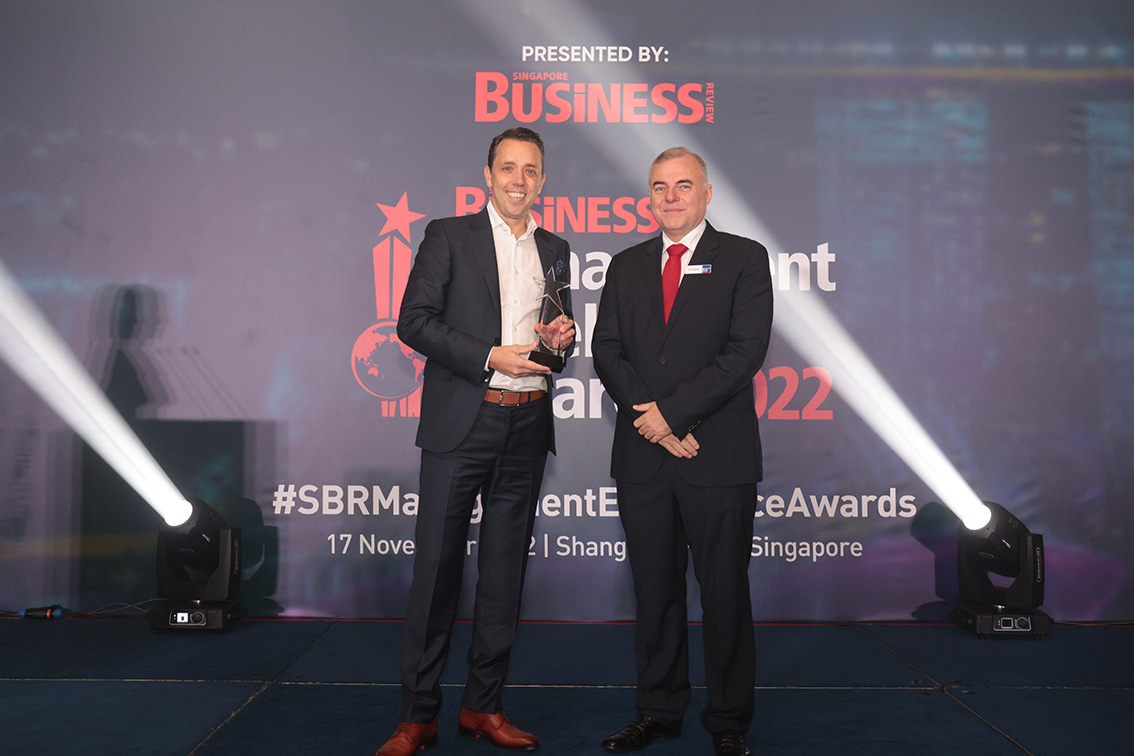 Pieter-Jan de Kroon, CEO of Entravision MediaDonuts, named Singapore Business Review’s Advertising Executive of the Year