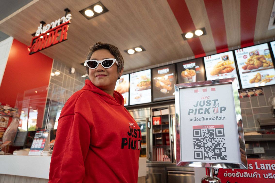 CJ Worx Bangkok launches Wait In Line Aunties stunt promoting KFC’s Just Pick up service