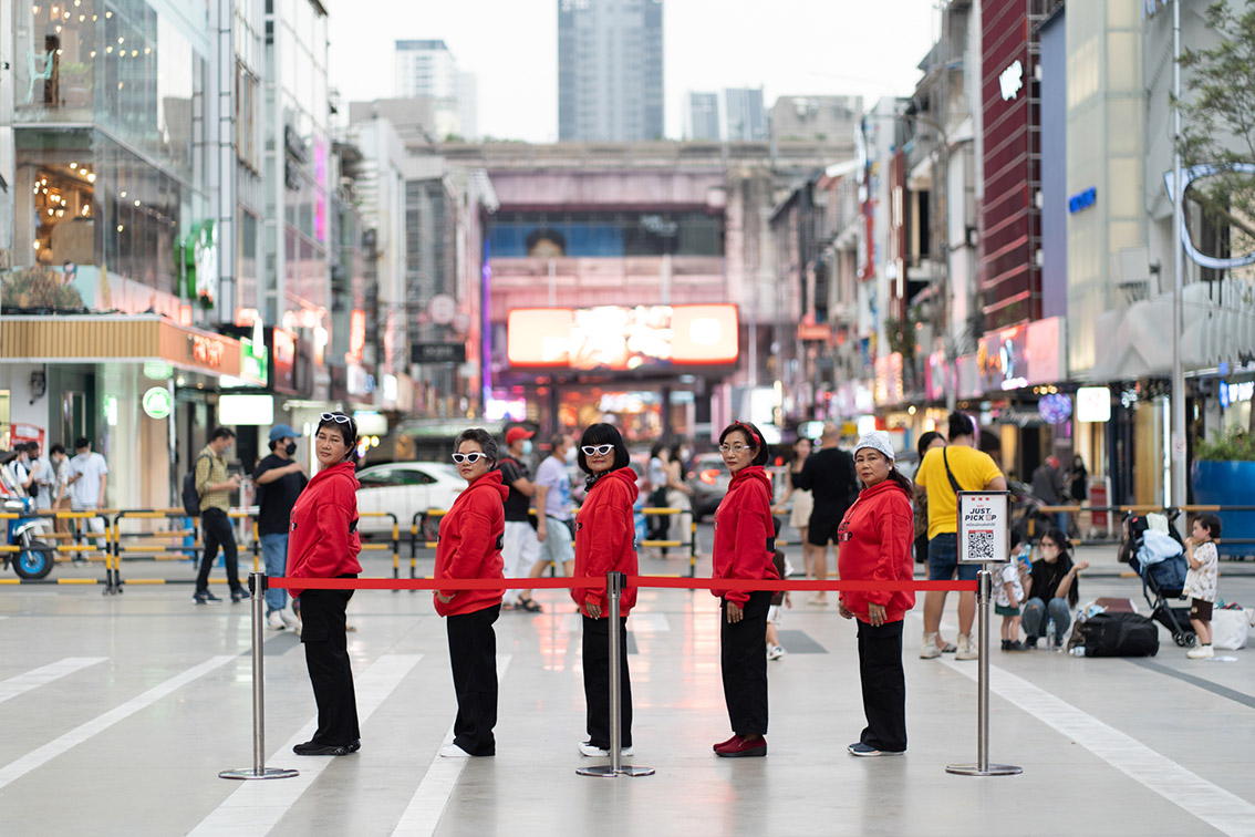 CJ Worx Bangkok launches Wait In Line Aunties stunt promoting KFC’s Just Pick up service