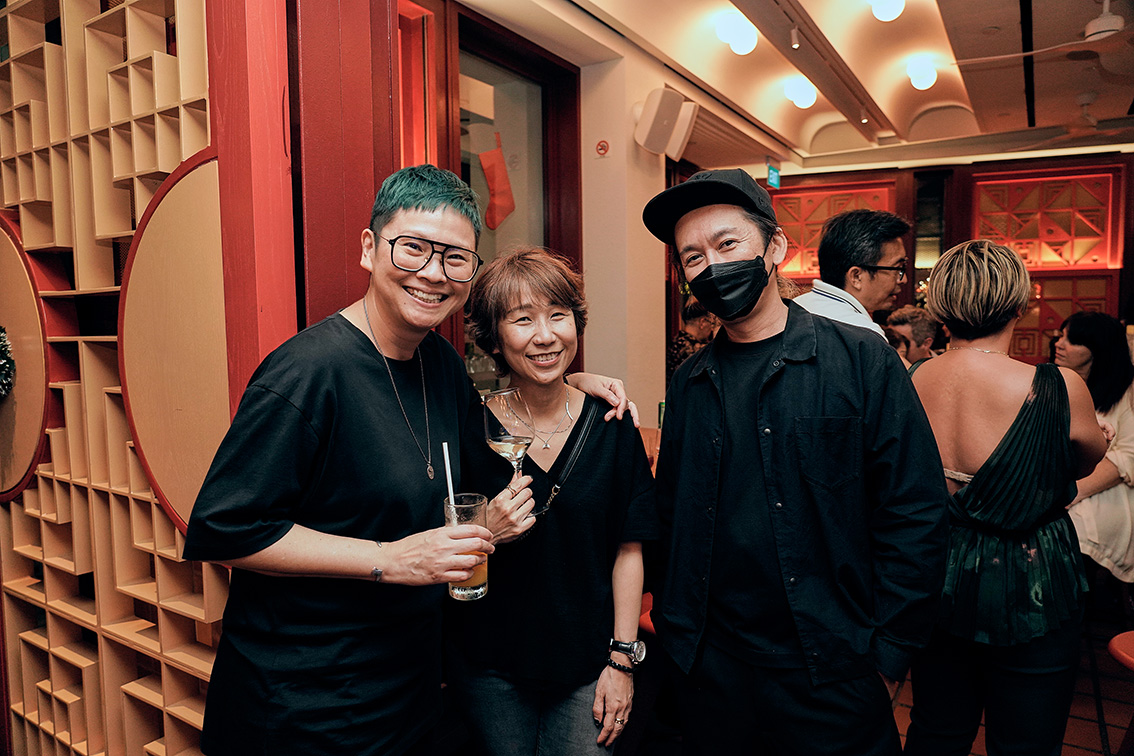 Good times: Sweetshop entertains Singapore friends