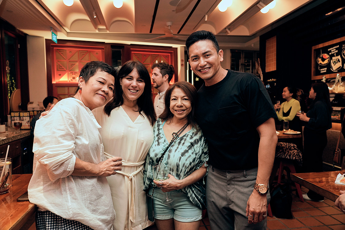 Good times: Sweetshop entertains Singapore friends