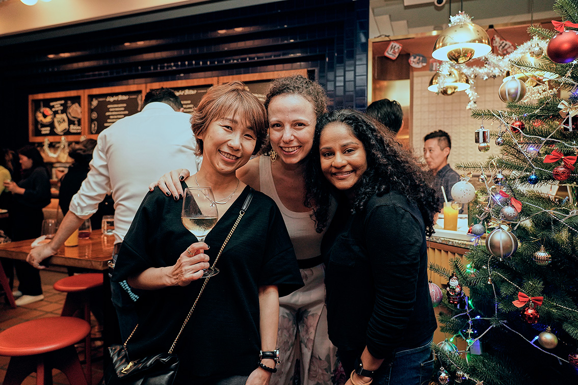 Good times: Sweetshop entertains Singapore friends