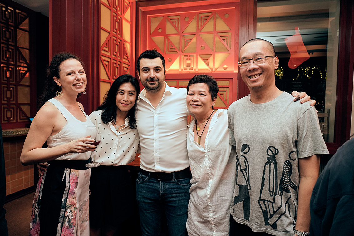 Good times: Sweetshop entertains Singapore friends