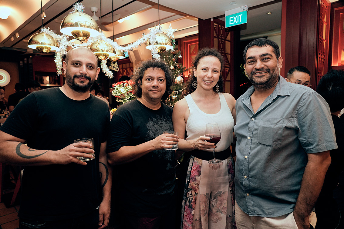 Good times: Sweetshop entertains Singapore friends