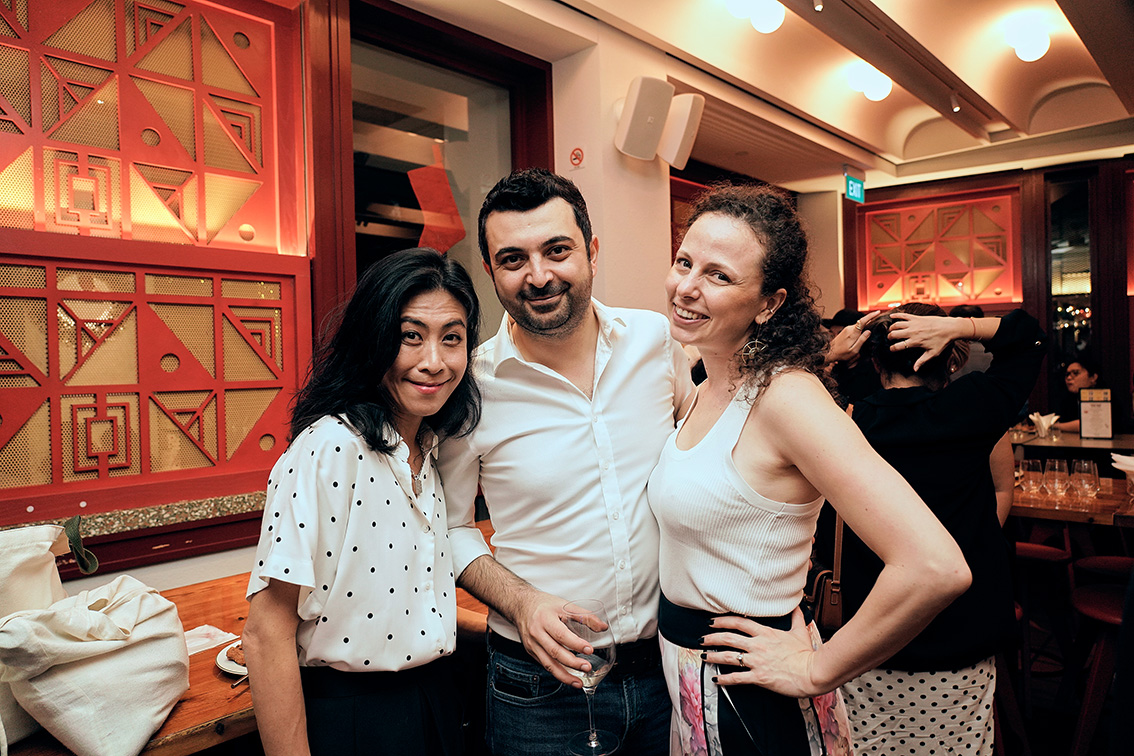 Good times: Sweetshop entertains Singapore friends