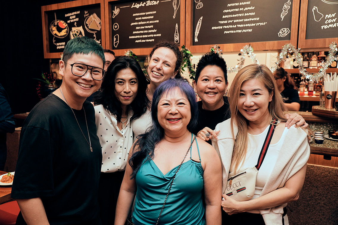 Good times: Sweetshop entertains Singapore friends