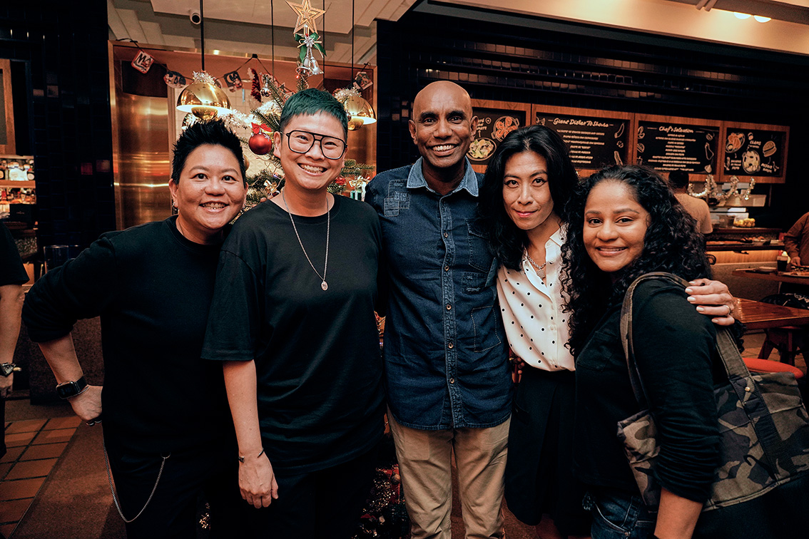 Good times: Sweetshop entertains Singapore friends