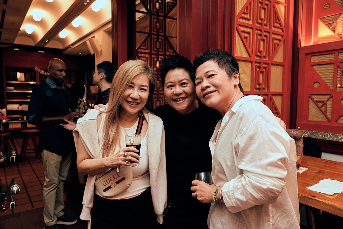 Good times: Sweetshop entertains Singapore friends