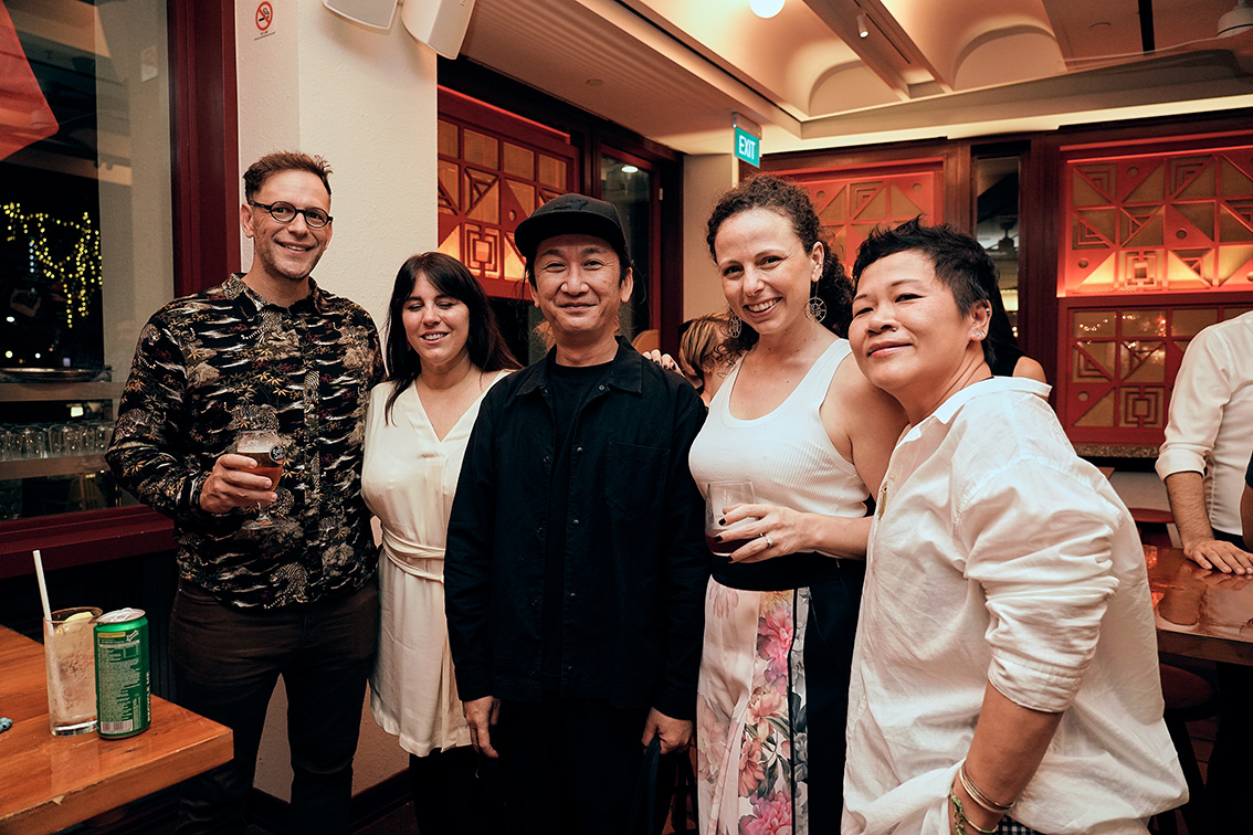 Good times: Sweetshop entertains Singapore friends