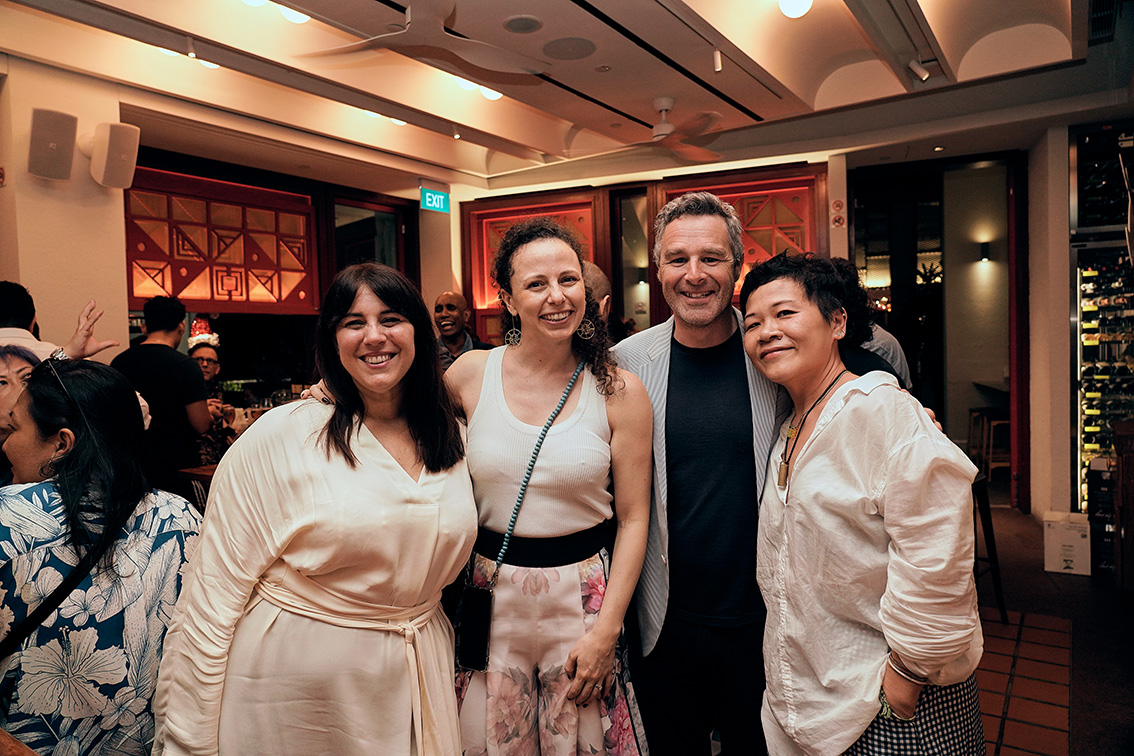 Good times: Sweetshop entertains Singapore friends
