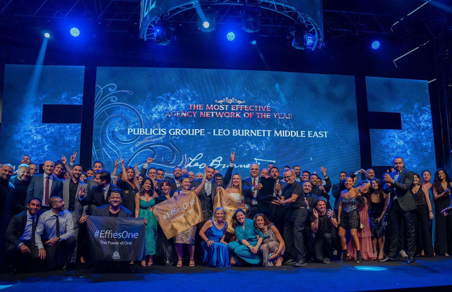 Publicis Groupe sweeps the MENA Effies with a record-setting 61 award wins