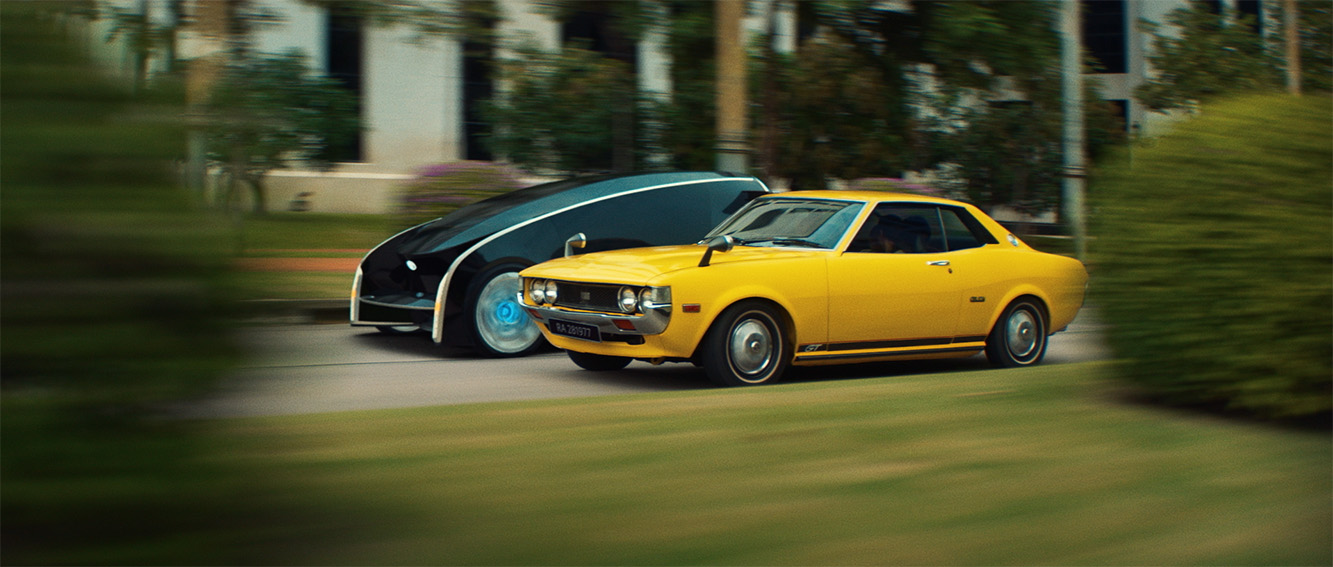 Ogilvy Singapore and Great Guns combine past and future in new Toyota electrified campaign
