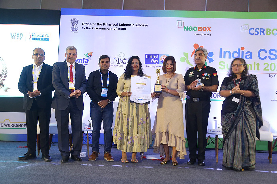 WPP India Foundation wins ‘CSR Foundation of the Year’ at the 2022 CSR Impact Awards
