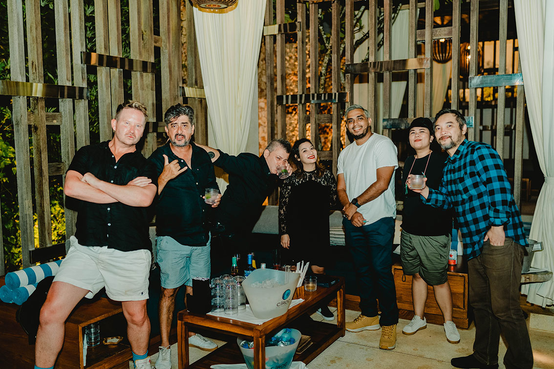 Good Times: Legendary night at the Seven Sunday Films, FAB Indonesia, TWO AM Music Global and Bert Lighting Asia party at Savaya in Bali