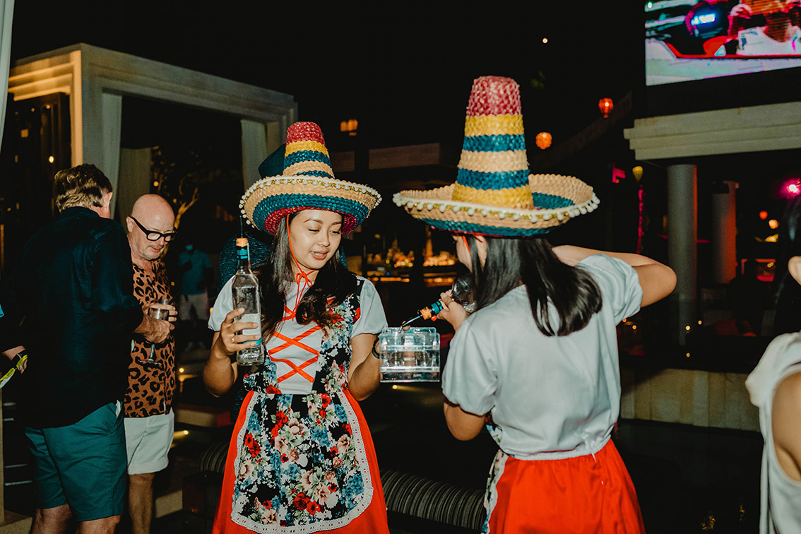 Good Times: Legendary night at the Seven Sunday Films, FAB Indonesia, TWO AM Music Global and Bert Lighting Asia party at Savaya in Bali