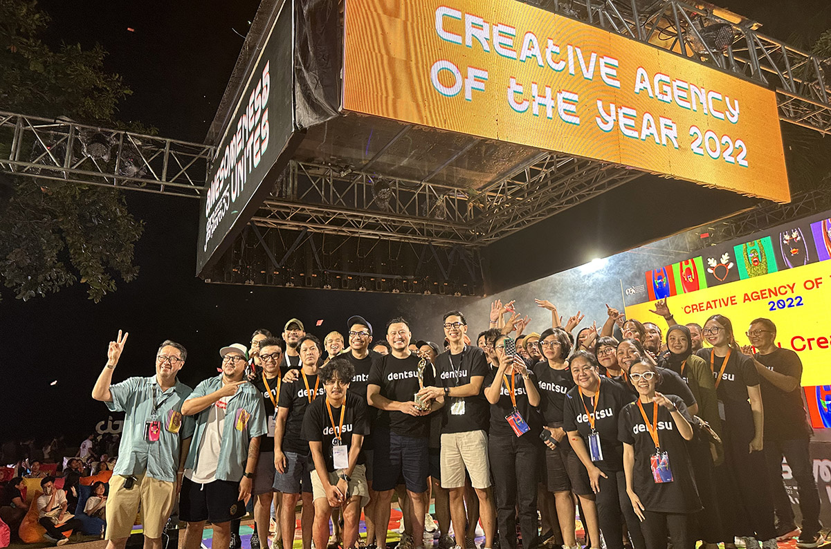 DENTSU CREATIVE takes out the Agency of the Year award at Indonesia’s Citra Pariwara 2022