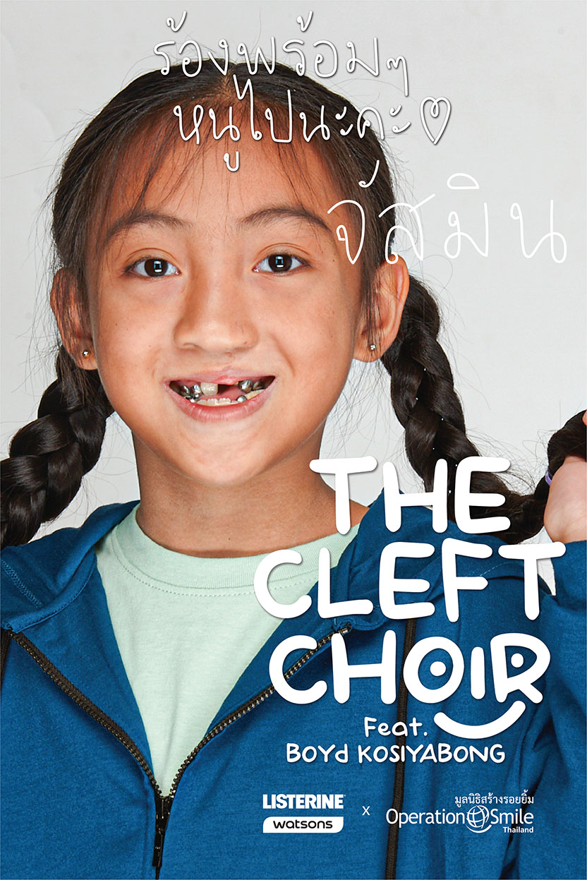 BBDO Bangkok introduces The Cleft Choir via new campaign collaborating LISTERINE, Watsons and Operation Smile Thailand