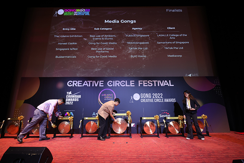 Singapore GONG awards 2022 announces winners: MullenLowe takes out Agency of the Year and Kinetic named Independent Agency of the Year