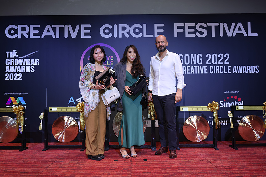 Singapore GONG awards 2022 announces winners: MullenLowe takes out Agency of the Year and Kinetic named Independent Agency of the Year