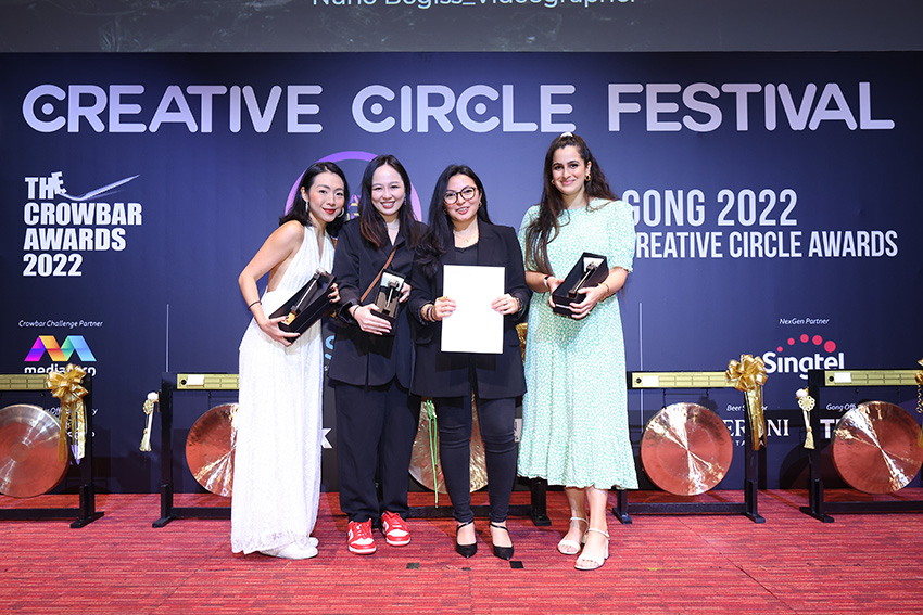 Singapore GONG awards 2022 announces winners: MullenLowe takes out Agency of the Year and Kinetic named Independent Agency of the Year