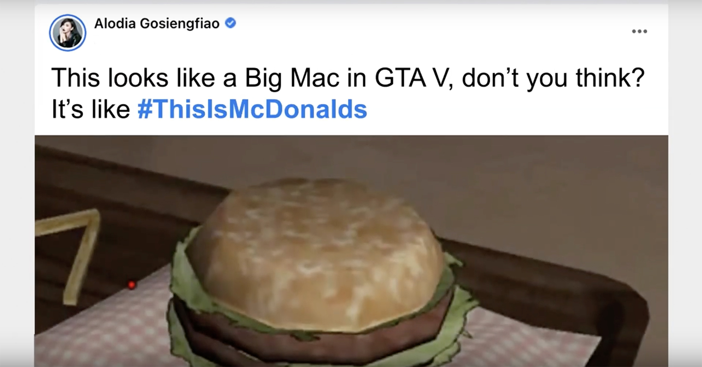 McDonald’s and Leo Burnett Manila lay claim to a multiverse of food items across video games