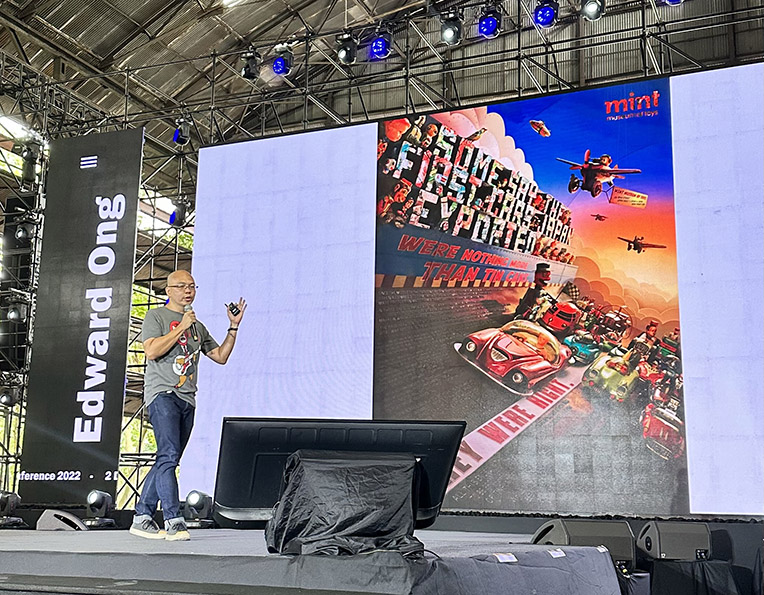 The Petronas KANCIL Festival 2022 kicks off with Merlee Jayme stressing the need to kill our fears for our creativity to thrive after tough years
