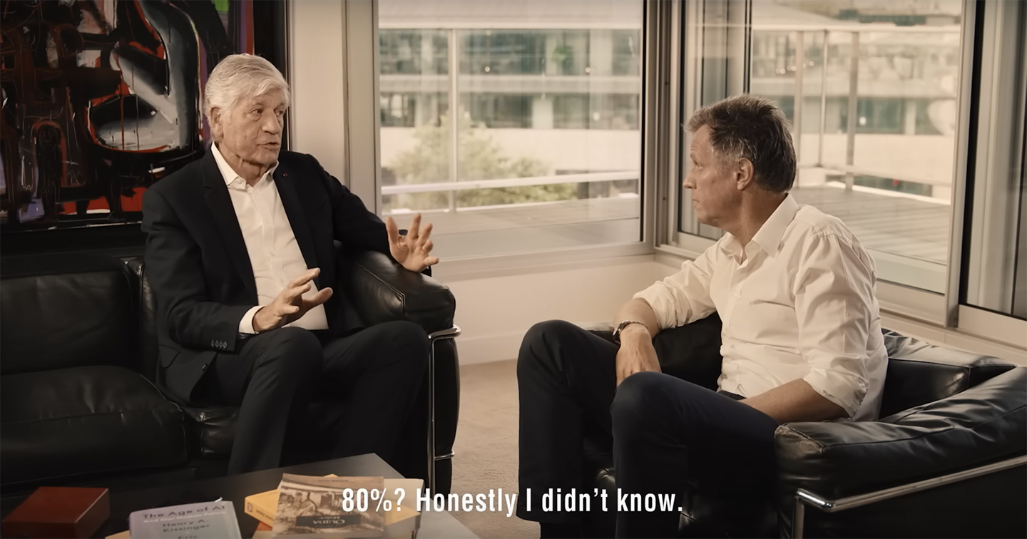 Publicis Groupe’s Maurice Lévy and Arthur Sadoun put the spotlight on HPV-related cancer