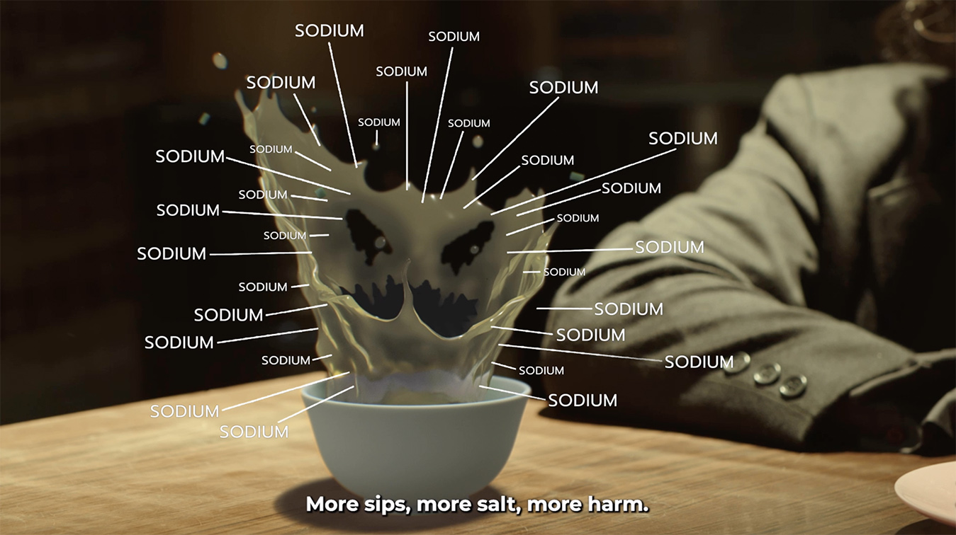Leo Burnett Bangkok & Thai Health Promotion Foundation continue to warn Thais to reduce their sodium intake via mafia themed spot