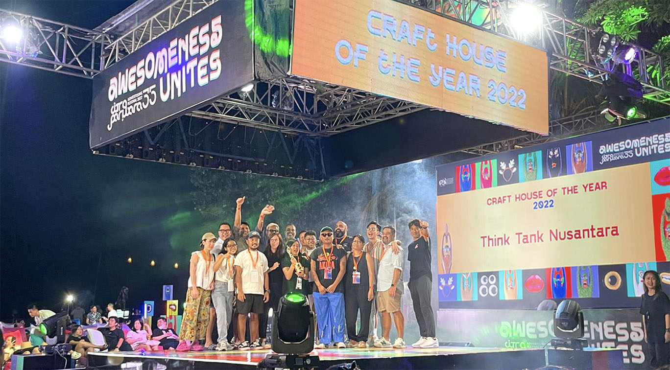 Think Tank Nusantara takes out the Production House of the Year prize at Citra Pariwara 2022