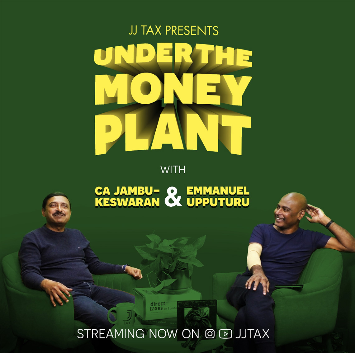 EFGH launches weekly Under The Money Plant for JJ Tax show talking all things money