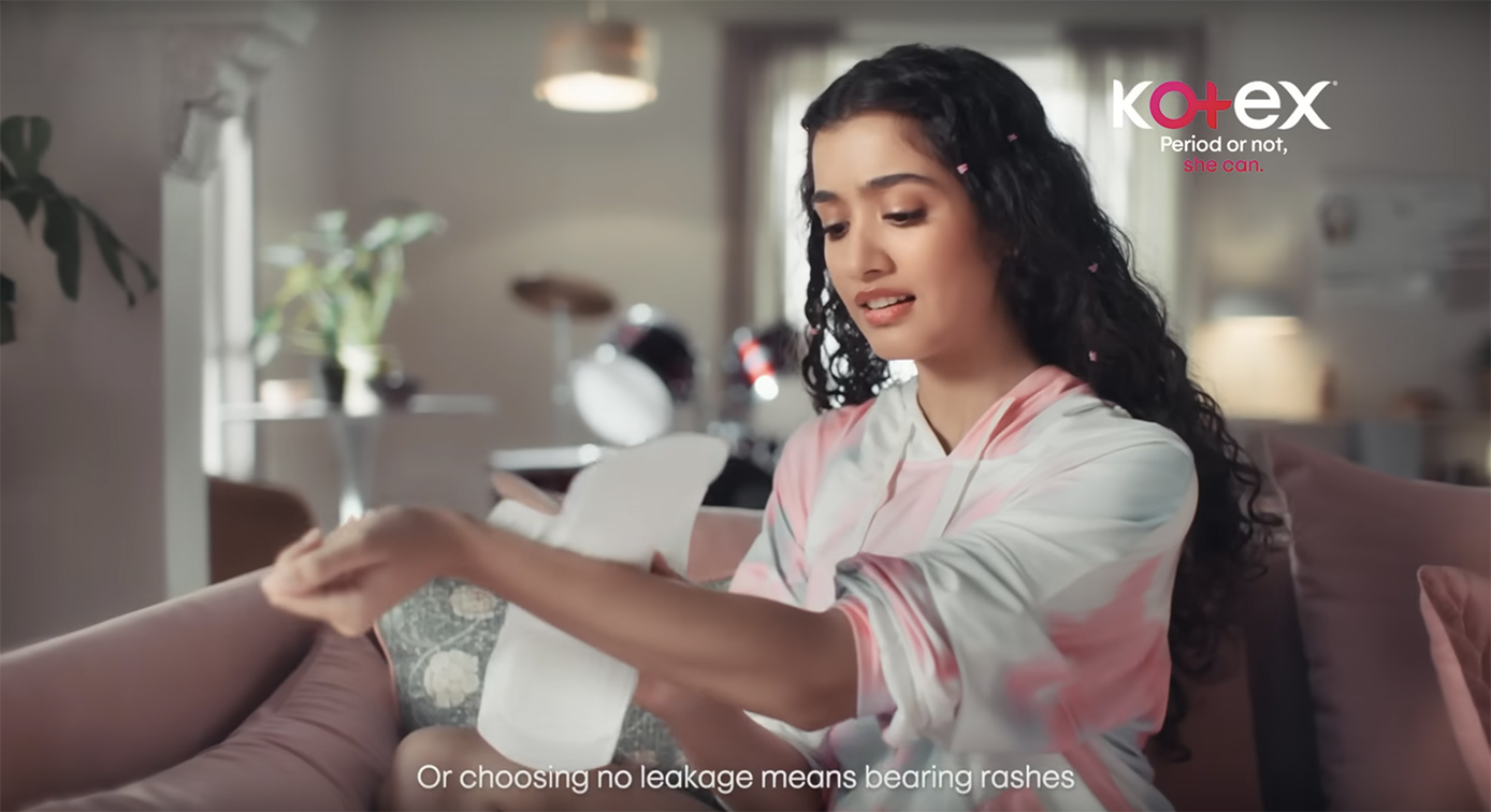 Kotex and Ogilvy India encourage young women to #ChooseItAll for healthy period protection