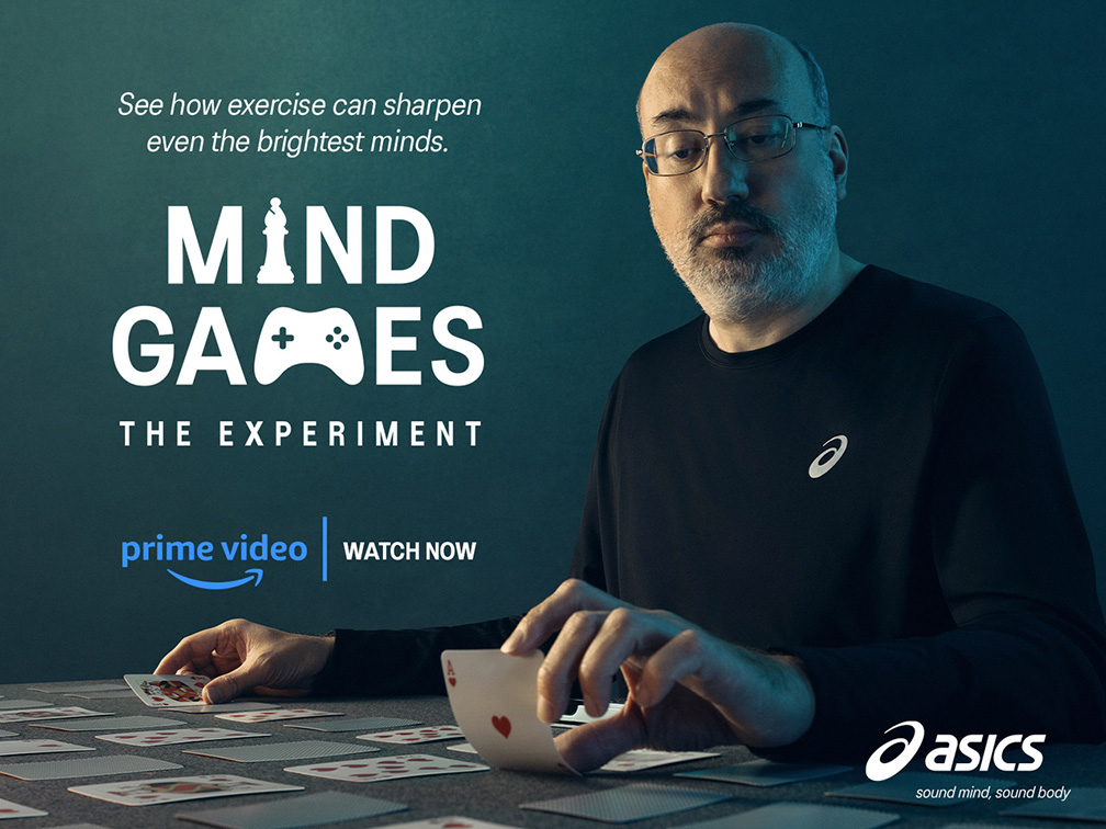 ASICS enlists inactive mind gamers in new global campaign streaming on Prime Video