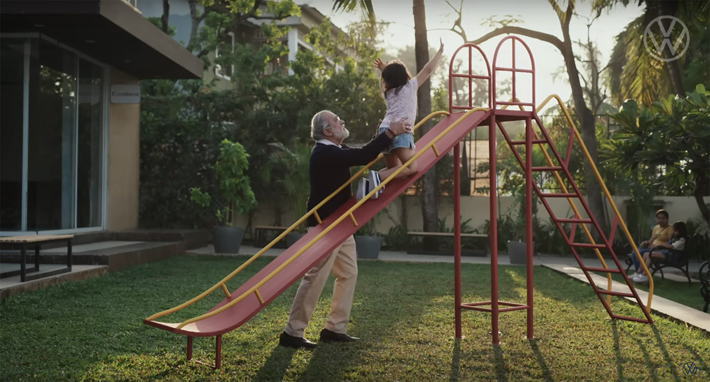 DDB Mudra Group India turns home life situations into Volkswagen car safety features