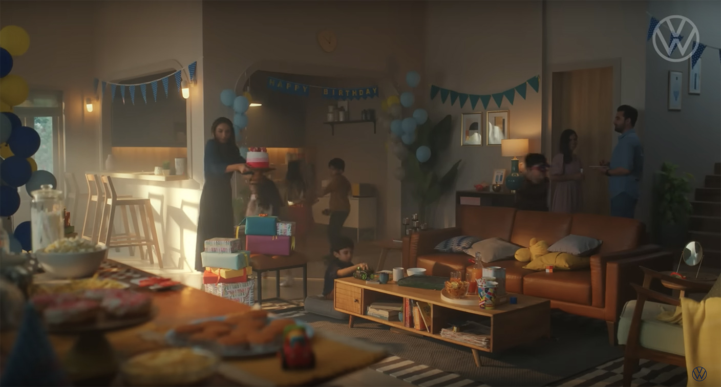DDB Mudra Group India turns home life situations into Volkswagen car safety features