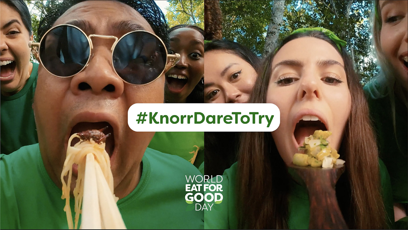 IPG agencies and Knorr partner with 11 content creators to dare gen Z to eat for good