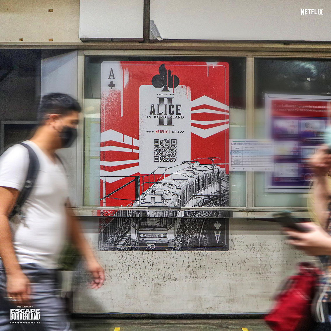GIGIL Philippines dares Filipino commuters to take on this Alice in Borderland challenge
