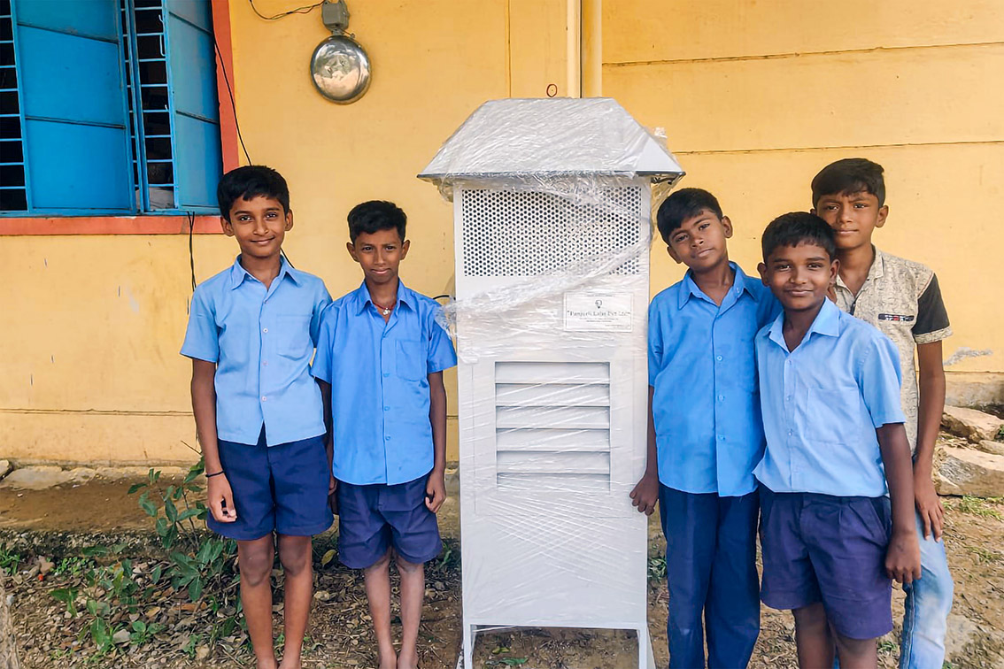 Otrivin helps India’s School Children Breathe Cleaner by Transforming Toxic Air into Pencils