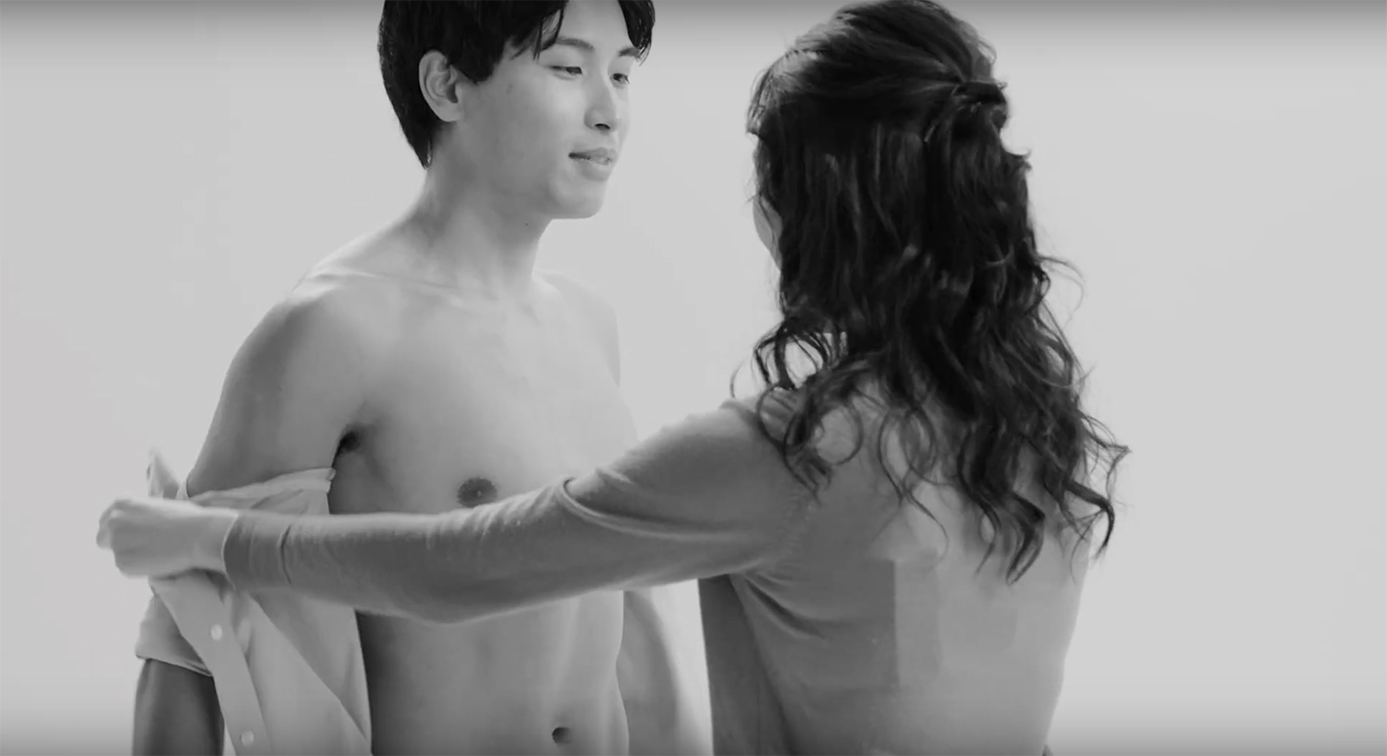 SKYN Japan’s Valentine’s Day campaign via UltraSuperNew Tokyo is ‘Undressing Softness’