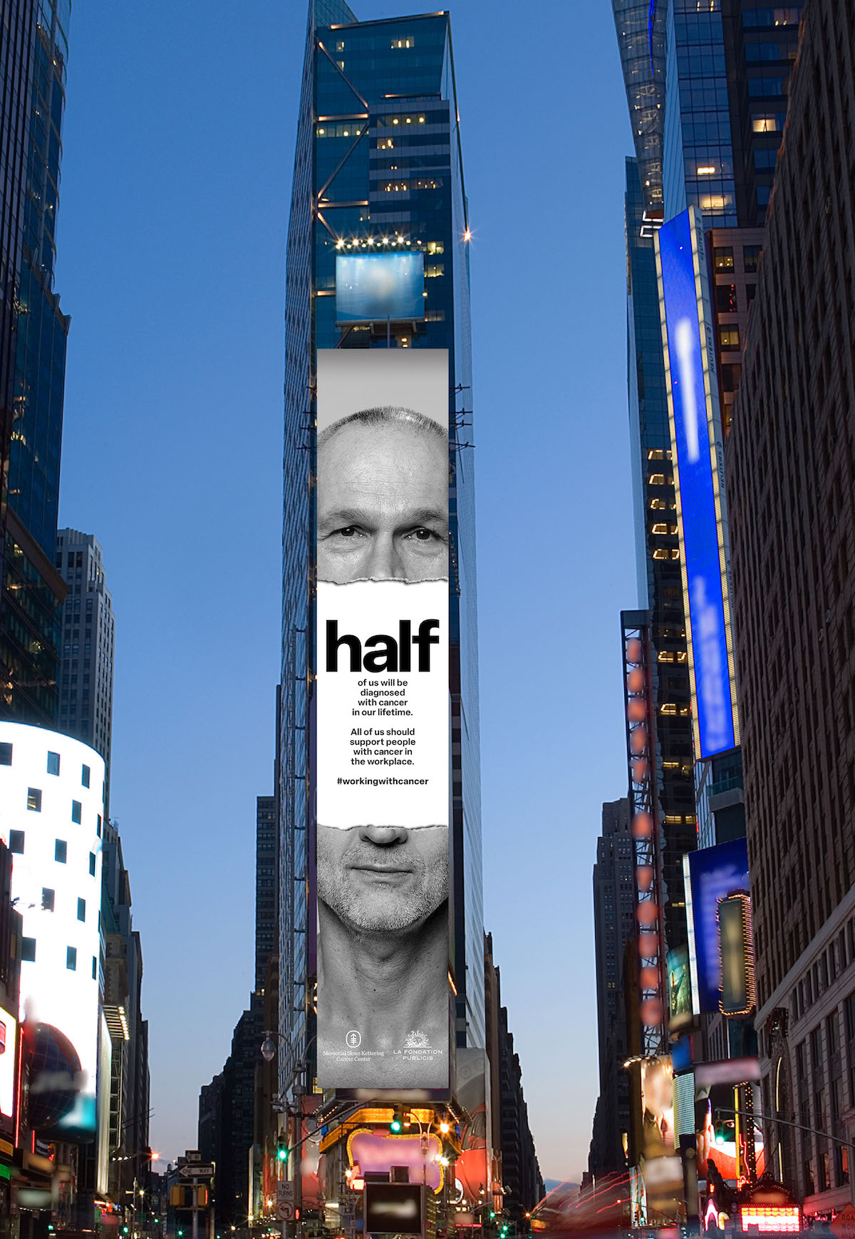Working with Cancer issues wake-up call to all with mass media campaign via Publicis Groupe
