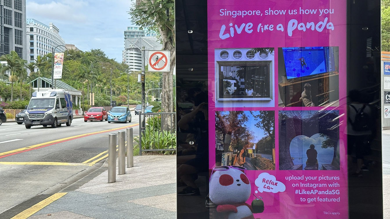 foodpanda rolls out real-time user-generated content in OOH for Live Like A Panda campaign