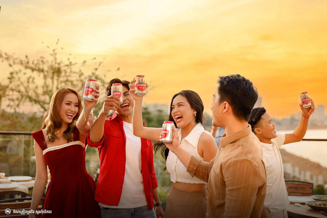 The Angkor Beer makes a comeback in 2023 with its golden new look and fresher taste