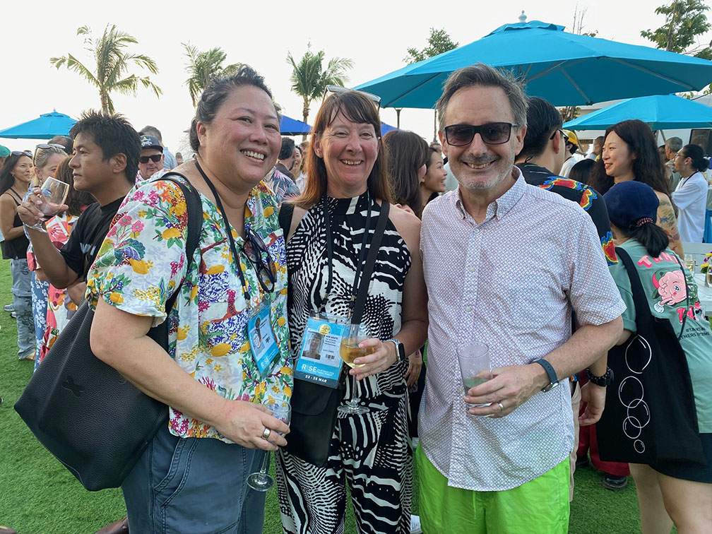 Legendary time at the Campaign Brief Asia, Sweetshop, FIN Design + FX and Voodoo Hack Sunset party at AdFest