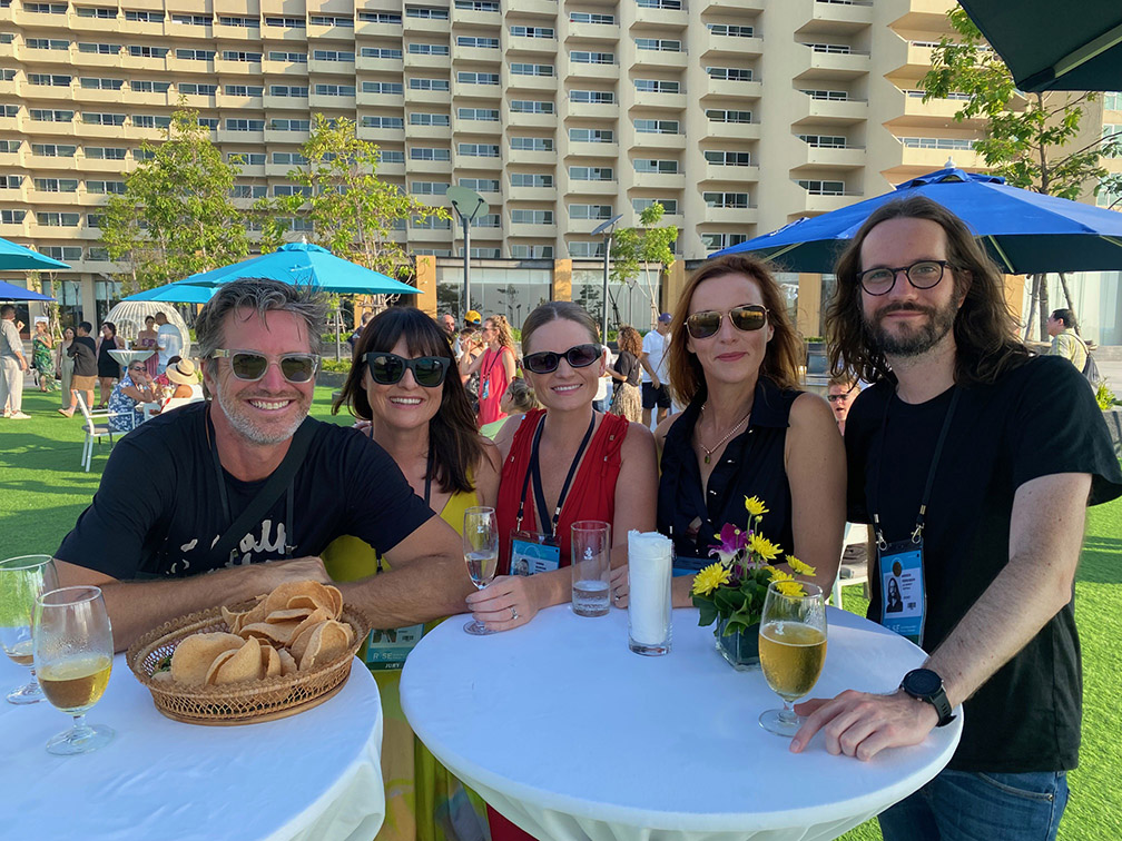 Legendary time at the Campaign Brief Asia, Sweetshop, FIN Design + FX and Voodoo Hack Sunset party at AdFest