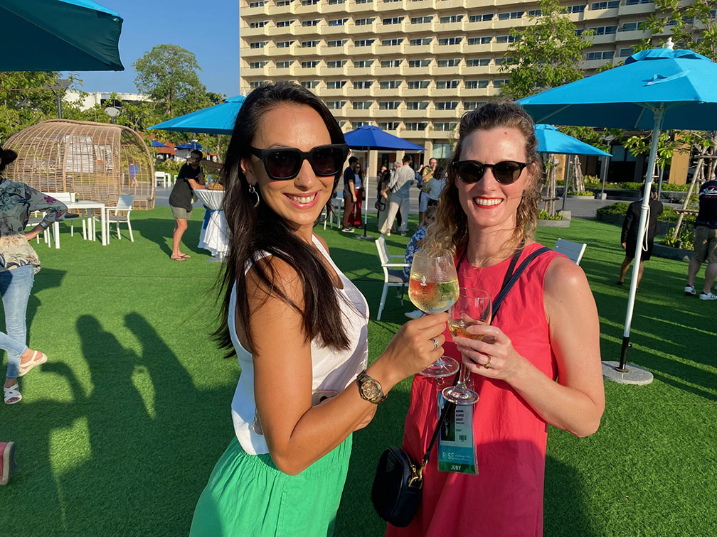 Legendary time at the Campaign Brief Asia, Sweetshop, FIN Design + FX and Voodoo Hack Sunset party at AdFest